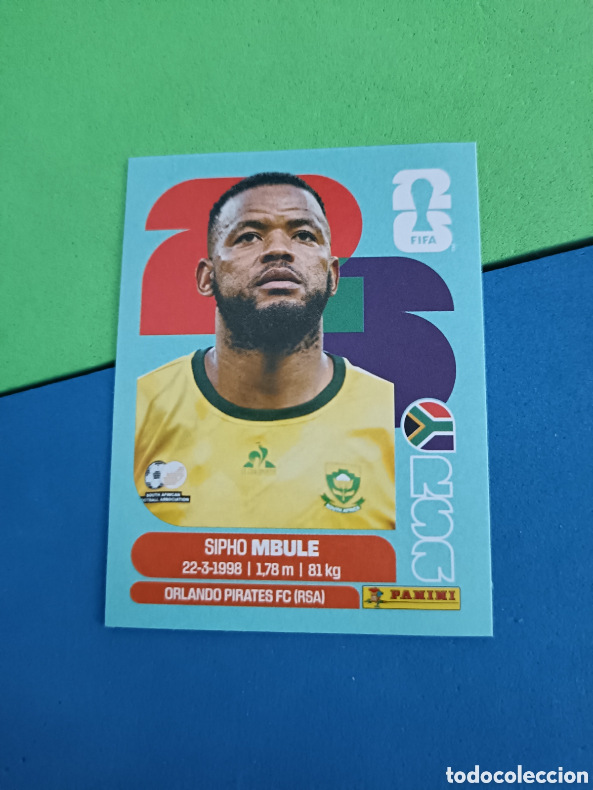 Fu&szlig;ball-Sticker: Panini Mundial Fifa World cup 2026 26 sticker - RSA 16 Mbule