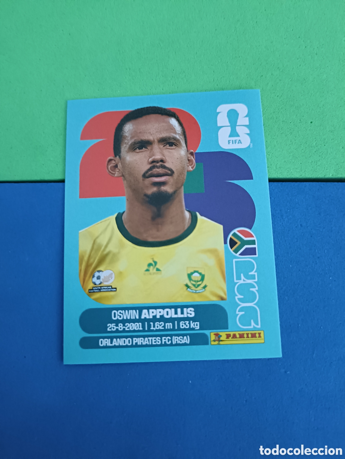 Fu&szlig;ball-Sticker: Panini Mundial Fifa World cup 2026 26 sticker - RSA 20 Appollis