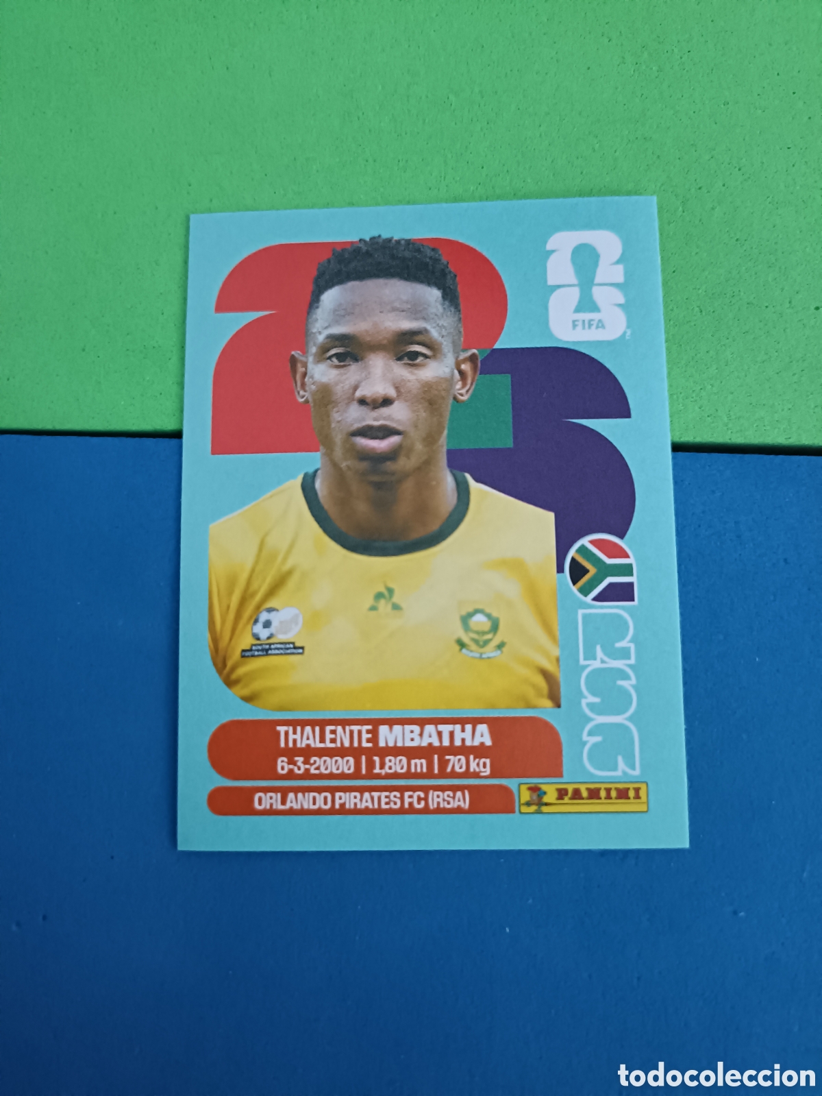 Cromos de f&uacute;tbol: Panini Mundial Fifa World cup 2026 26 sticker - RSA 12 Mbatha
