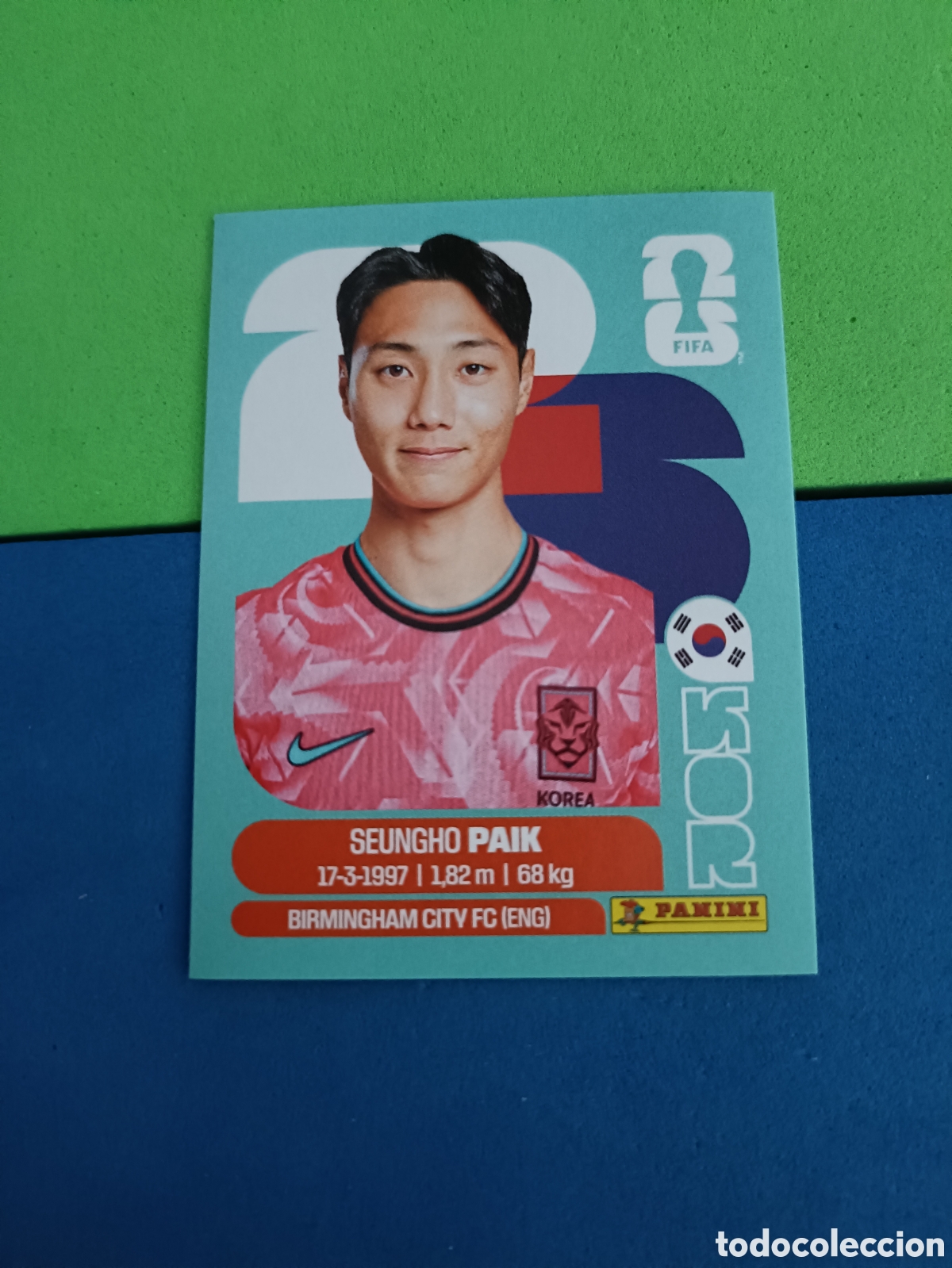 Cromos de f&uacute;tbol: Panini Mundial Fifa World cup 2026 26 sticker - KOR 14 Paik