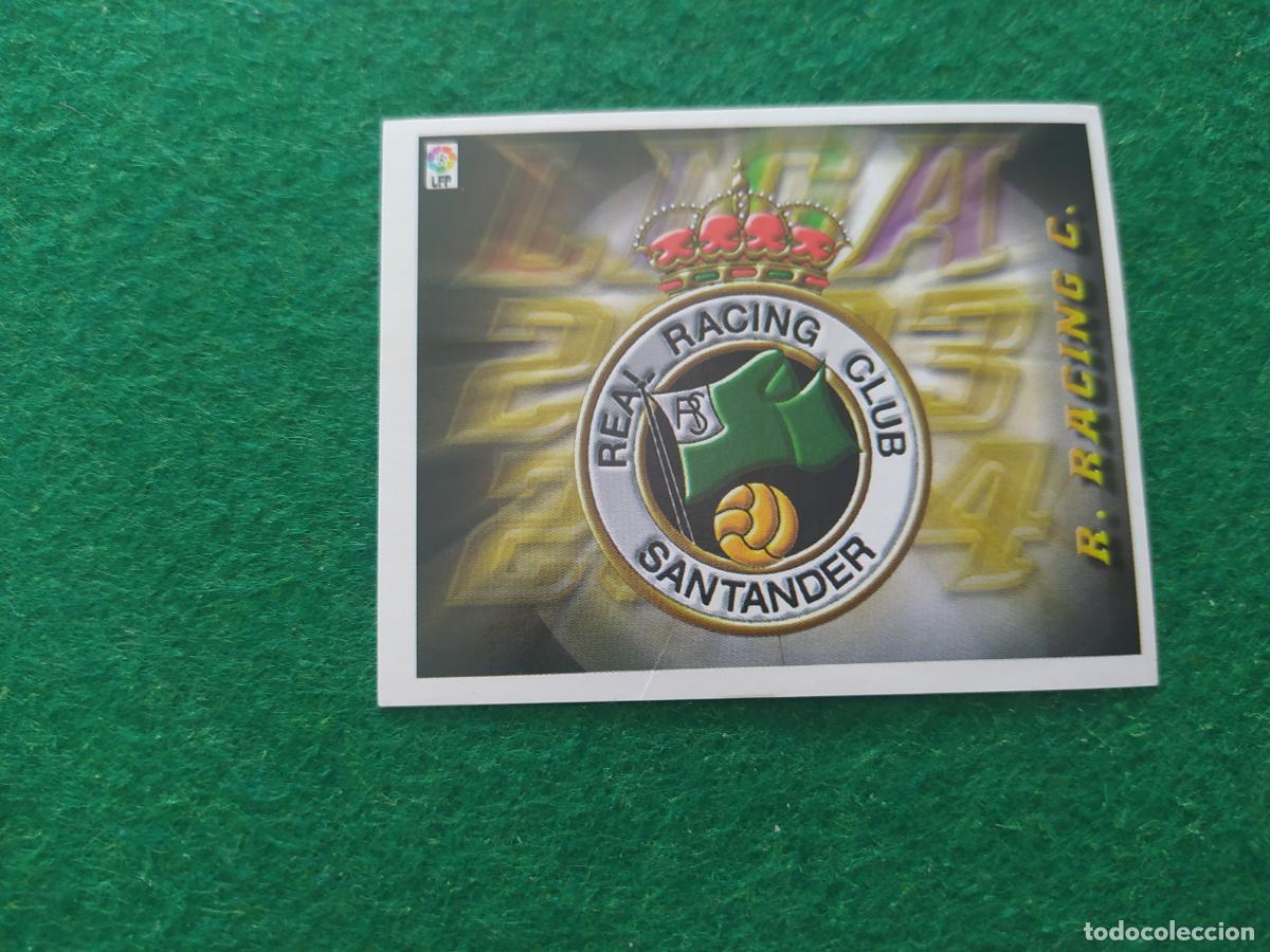 Cromos de f&uacute;tbol: LIGA ESTE 2003 2004 03 04 NUEVO SIN PEGAR - RACING DE SANTANDER ESCUDO