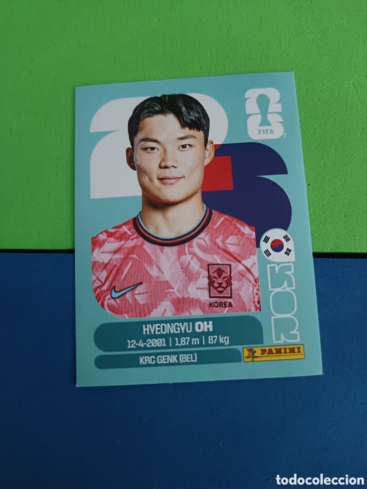 Cromos de f&uacute;tbol: Panini Mundial Fifa World cup 2026 26 sticker - KOR 20 Oh