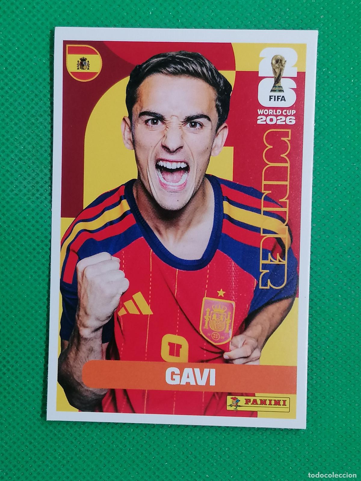 Cromos de f&uacute;tbol: 10 GAVI ESPA&Ntilde;A WINNER POSTER ⚽ PANINI FIFA MUNDIAL WORLD CUP 26 2026 STICKER ⚽