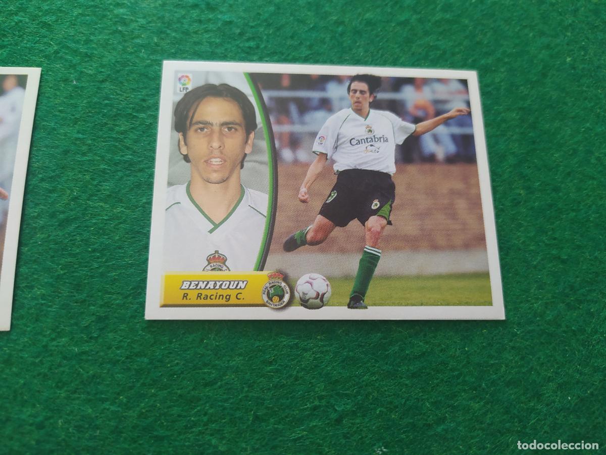 Cromos de f&uacute;tbol: LIGA ESTE 2003 2004 03 04 NUEVO SIN PEGAR - RACING DE SANTANDER BENAYOUN