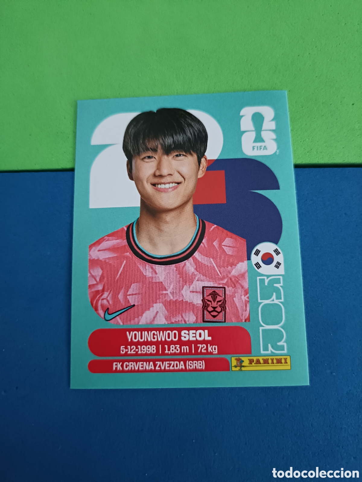 Cromos de f&uacute;tbol: Panini Mundial Fifa World cup 2026 26 sticker - KOR 6 Seol