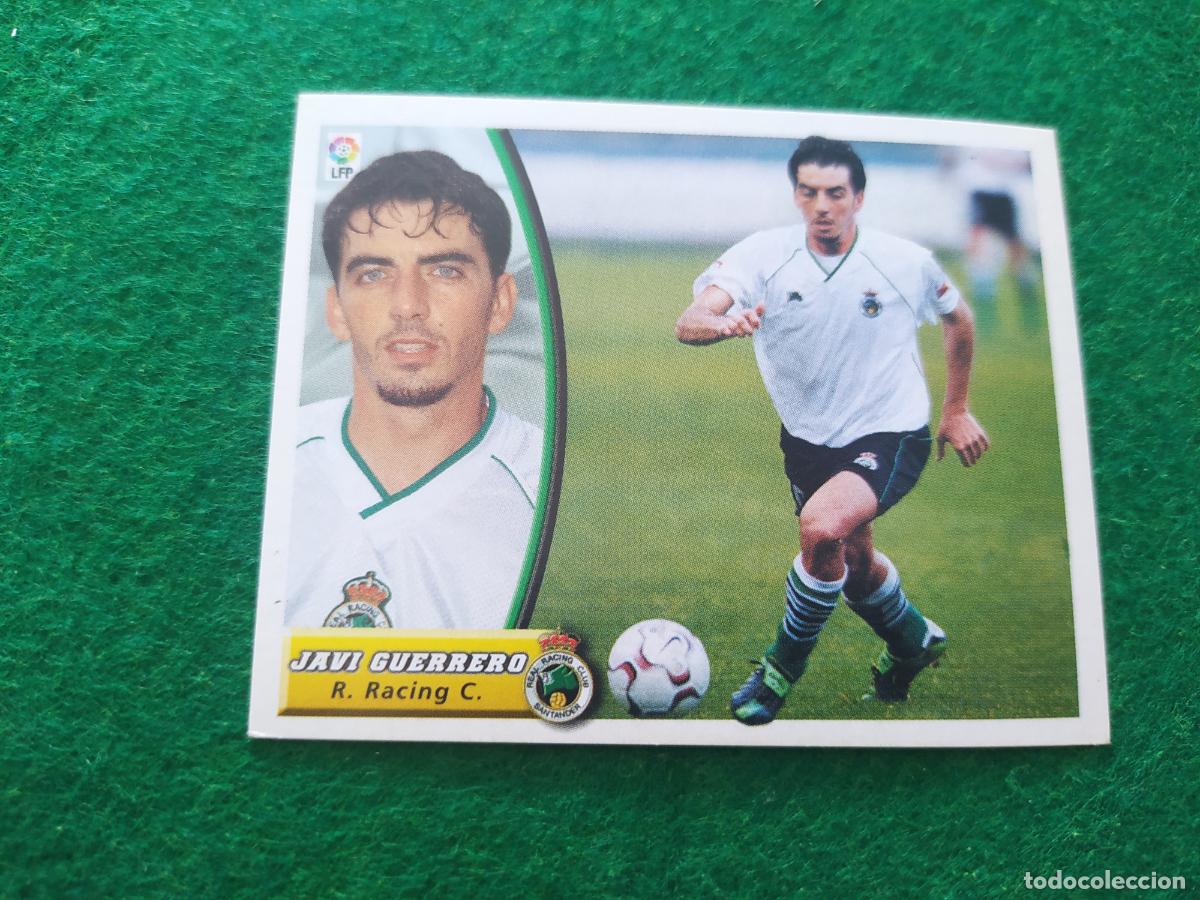 Football Stickers: LIGA ESTE 2003 2004 03 04 NUEVO SIN PEGAR - RACING DE SANTANDER JAVI GUERRERO