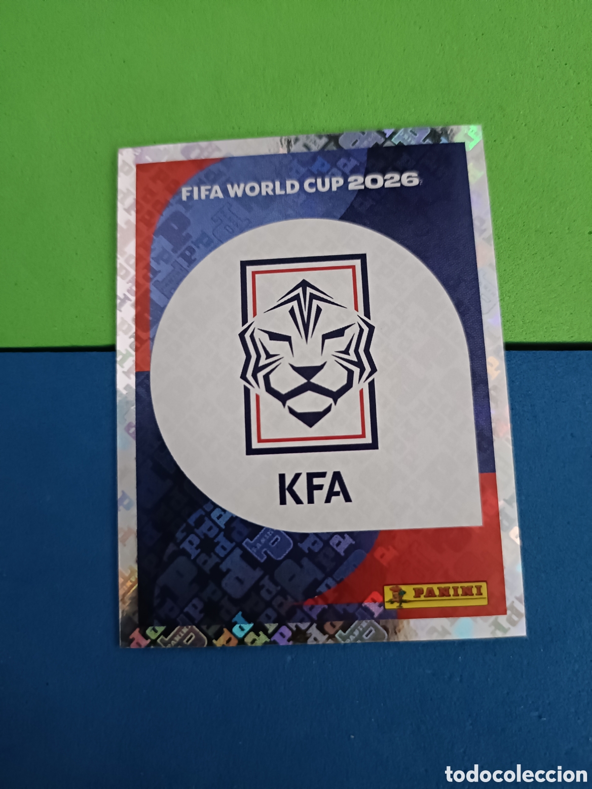 Cromos de f&uacute;tbol: Panini Mundial Fifa World cup 2026 26 sticker - KOR 1 Escudo Korea