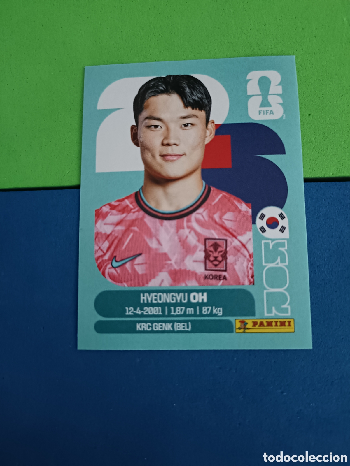 Cromos de f&uacute;tbol: Panini Mundial Fifa World cup 2026 26 sticker - KOR 20 Oh