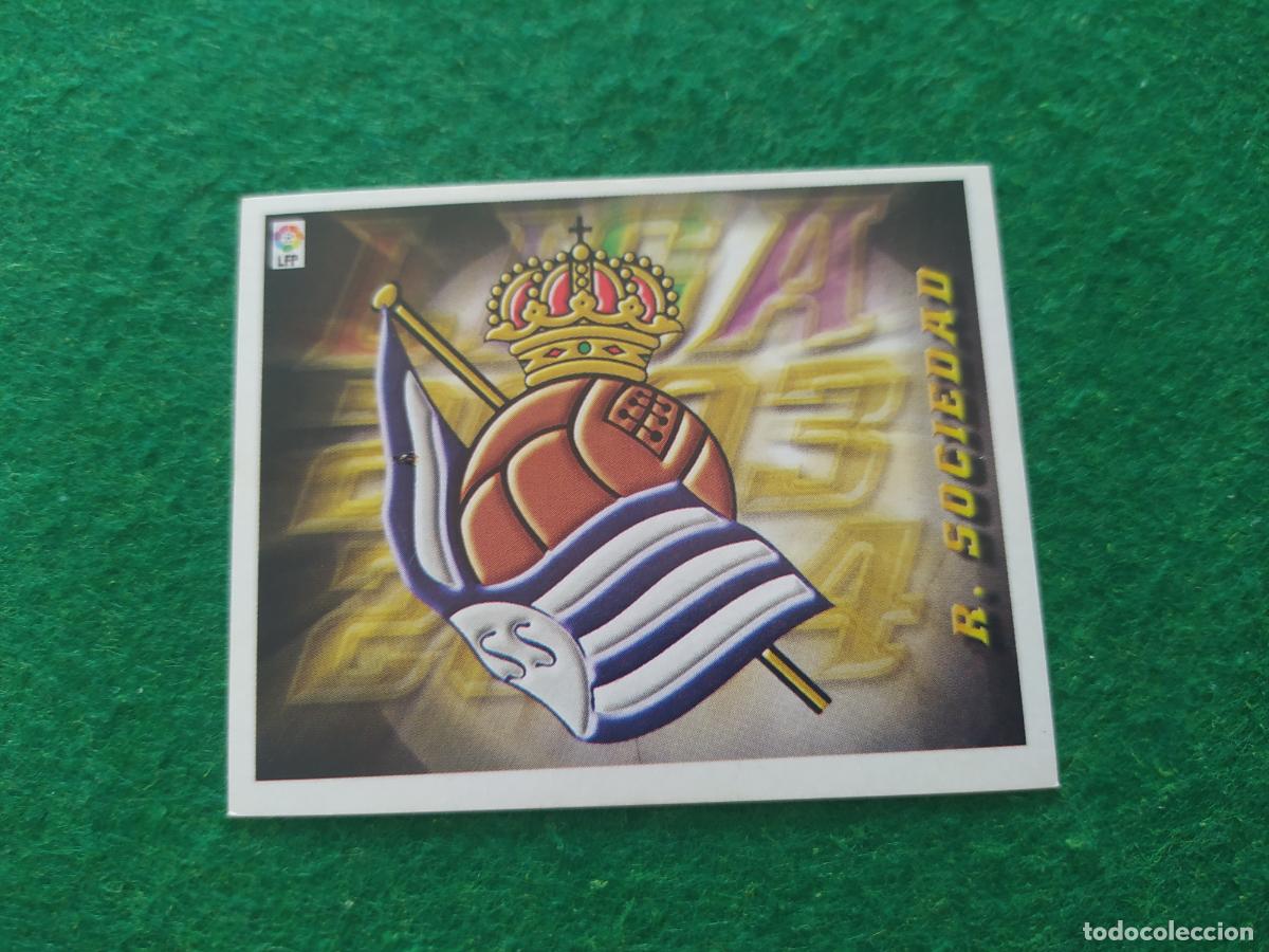 Cromos de f&uacute;tbol: LIGA ESTE 2003 2004 03 04 NUEVO SIN PEGAR - REAL SOCIEDAD ESCUDO