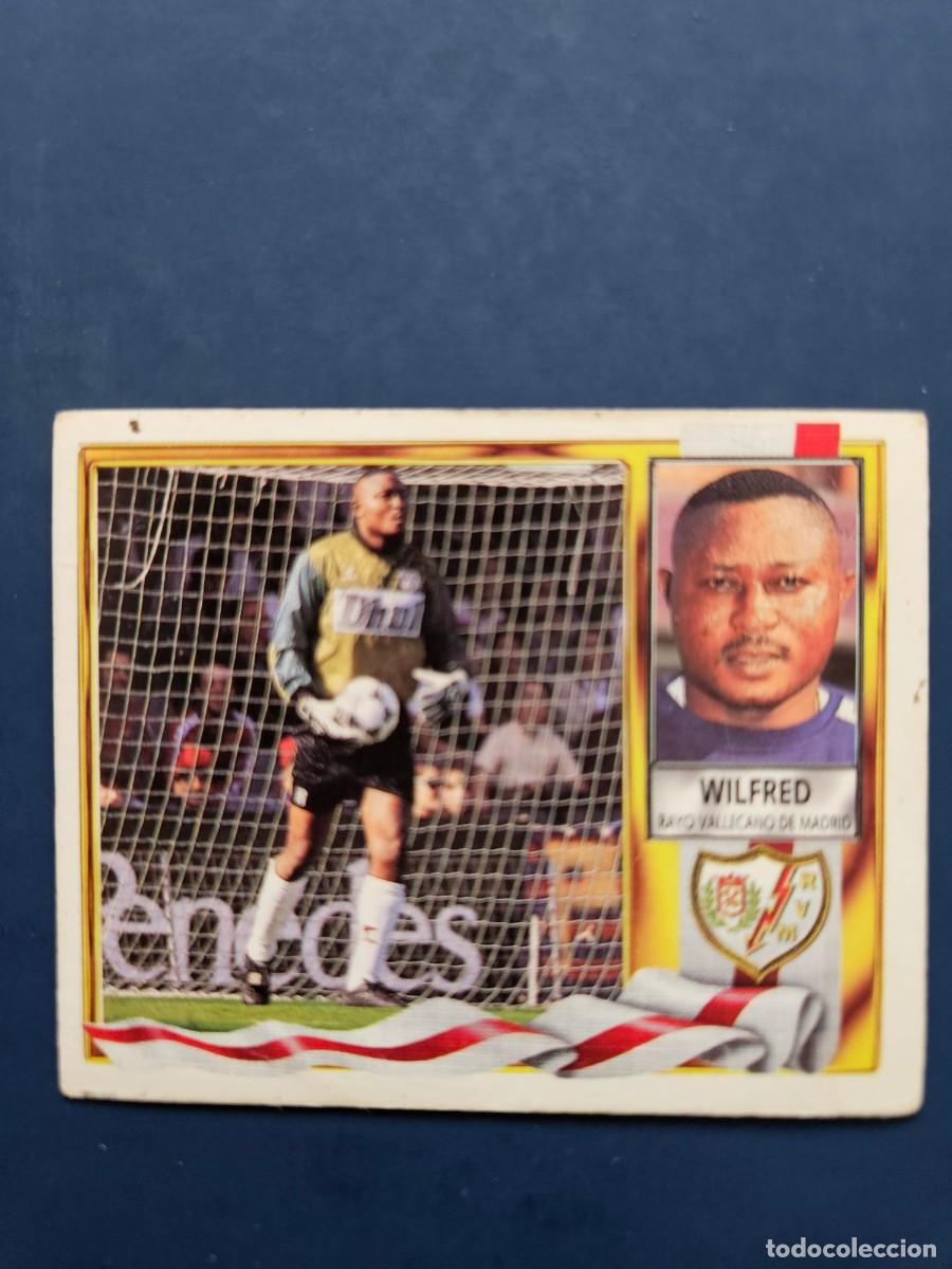 Cromos de f&uacute;tbol: WILFRED RAYO VALLECANO LIGA ESTE 95 96 1995 1996 SIN PEGAR NUNCA PEGADO