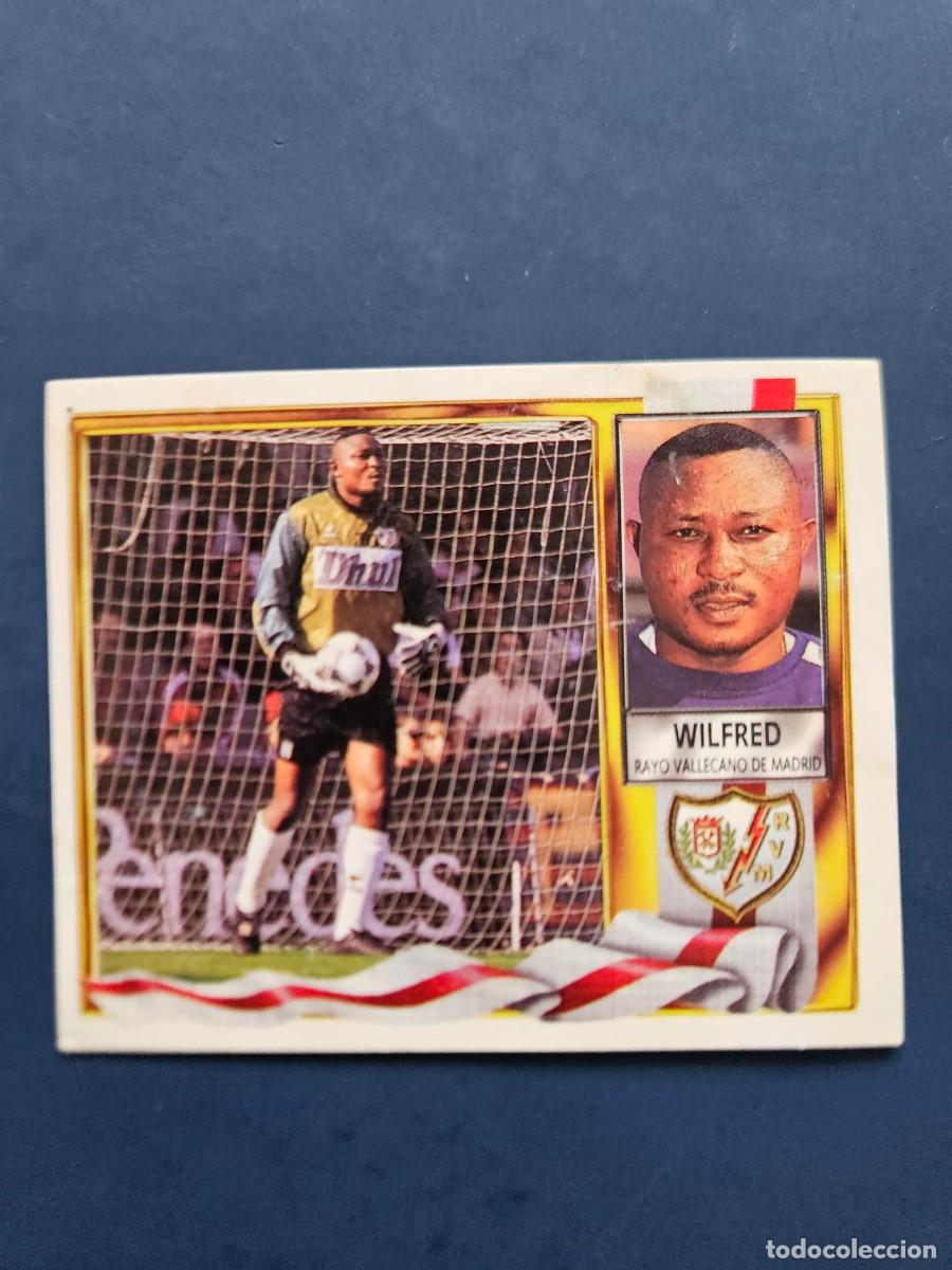Cromos de f&uacute;tbol: WILFRED RAYO VALLECANO LIGA ESTE 95 96 1995 1996 SIN PEGAR NUNCA PEGADO