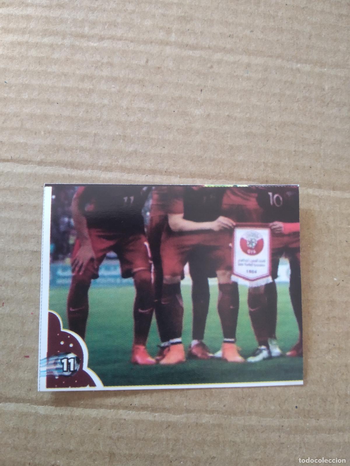 Cromos de f&uacute;tbol: 11 EQUIPO PLANTILLA QATAR CATAR CROMO FUTBOL MUNDIAL 2022 EDITADO EN BRASIL WORLD CUP COPA DEL MUNDO