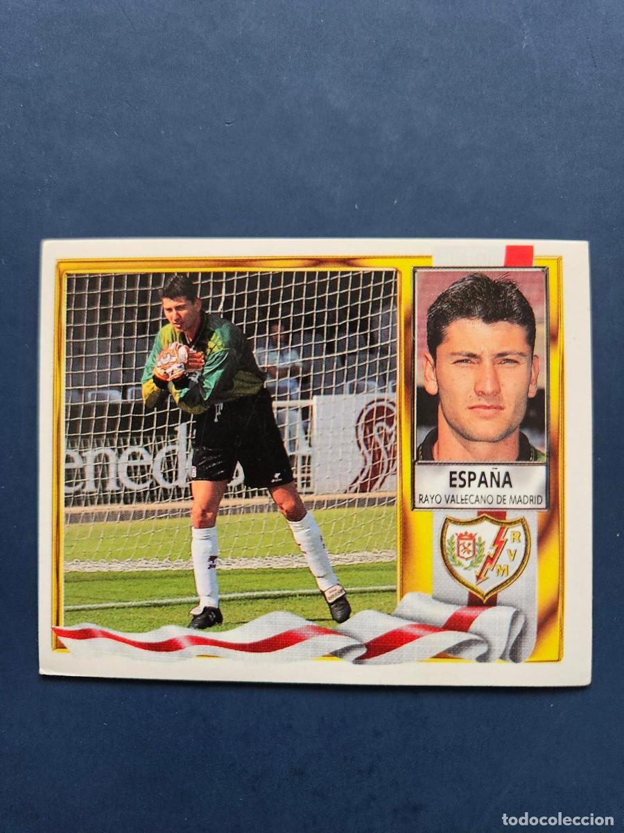 Cromos de f&uacute;tbol: ESPA&Ntilde;A RAYO VALLECANO LIGA ESTE 95 96 1995 1996 SIN PEGAR NUNCA PEGADO