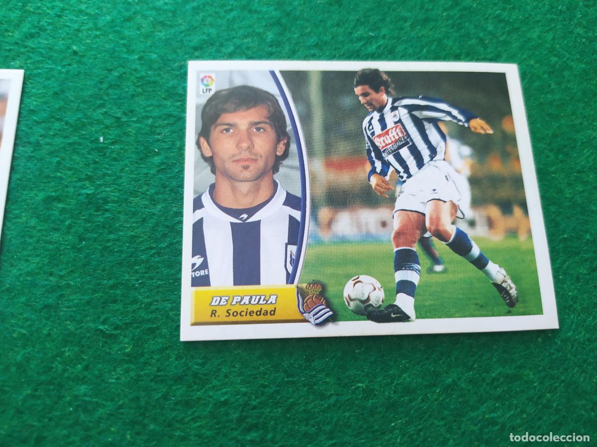 Cromos de f&uacute;tbol: LIGA ESTE 2003 2004 03 04 NUEVO SIN PEGAR - REAL SOCIEDAD DE PAULA