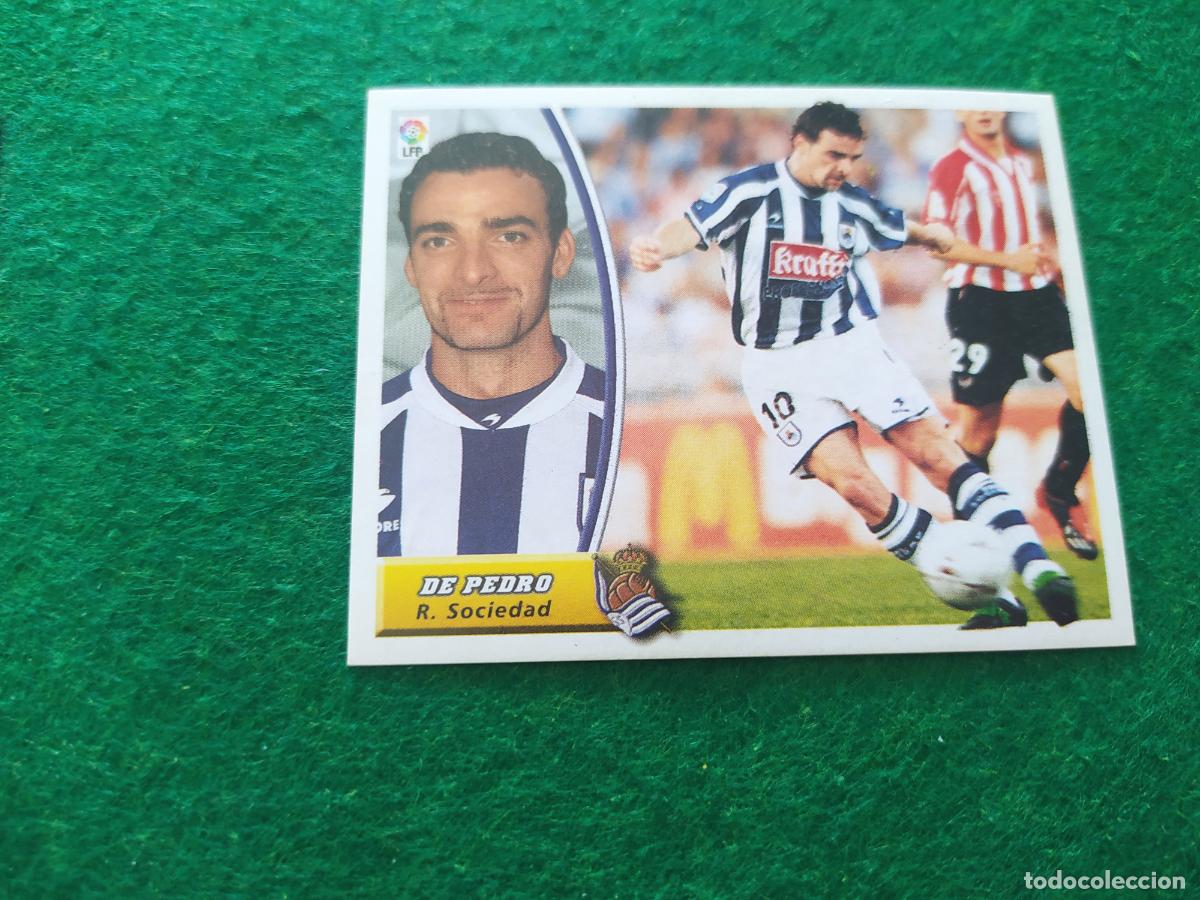 Cromos de f&uacute;tbol: LIGA ESTE 2003 2004 03 04 NUEVO SIN PEGAR - REAL SOCIEDAD DE PEDRO