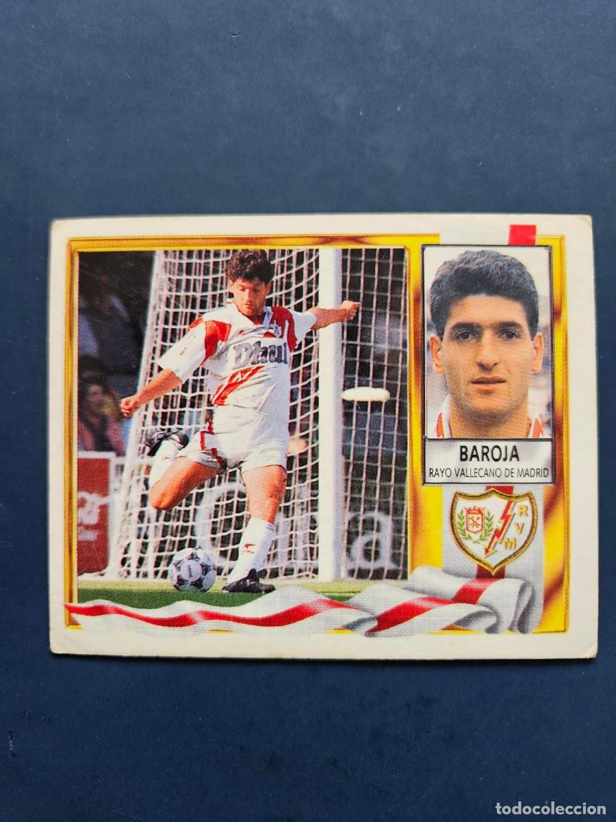 Cromos de f&uacute;tbol: BAROJA RAYO VALLECANO LIGA ESTE 95 96 1995 1996 SIN PEGAR NUNCA PEGADO