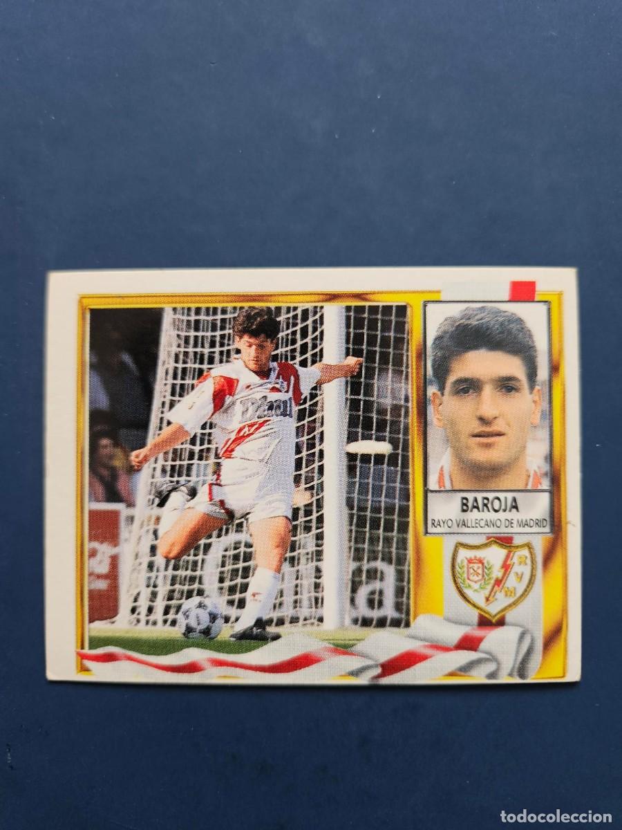 Cromos de f&uacute;tbol: BAROJA RAYO VALLECANO LIGA ESTE 95 96 1995 1996 SIN PEGAR NUNCA PEGADO