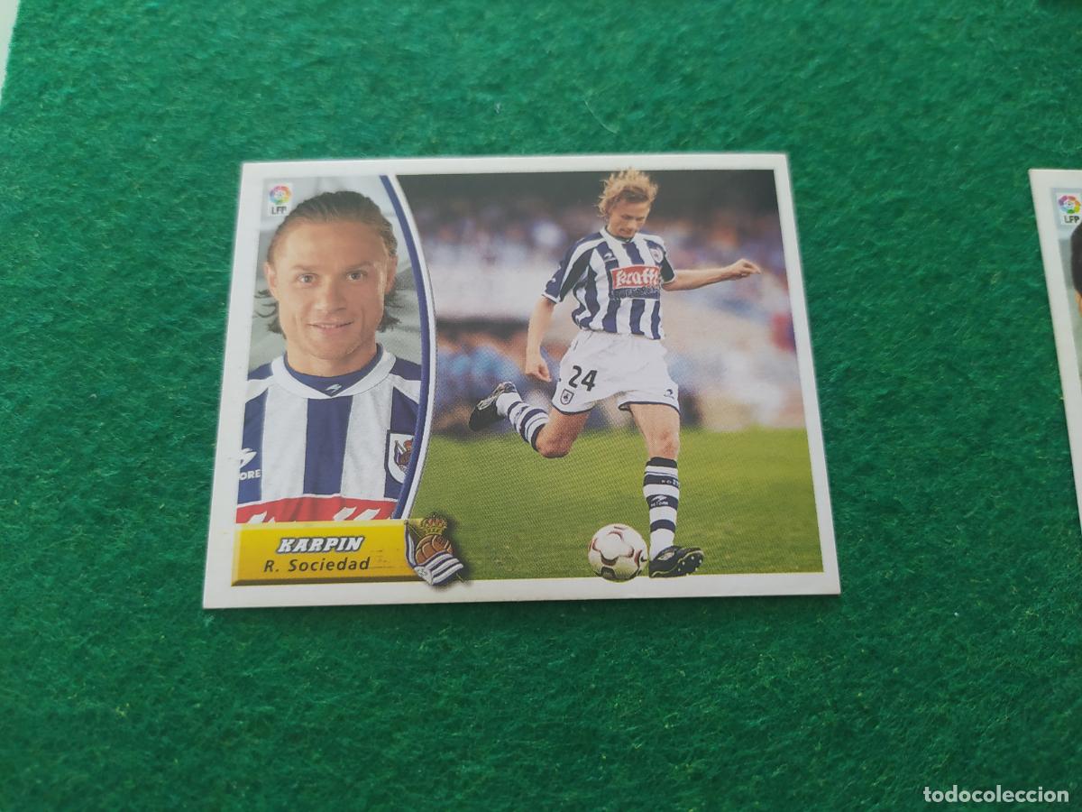 Cromos de f&uacute;tbol: LIGA ESTE 2003 2004 03 04 NUEVO SIN PEGAR - REAL SOCIEDAD KARPIN