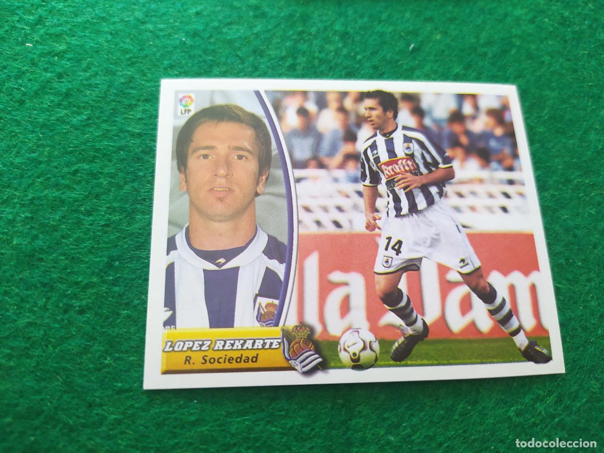 Football Stickers: LIGA ESTE 2003 2004 03 04 NUEVO SIN PEGAR - REAL SOCIEDAD LOPEZ REKARTE