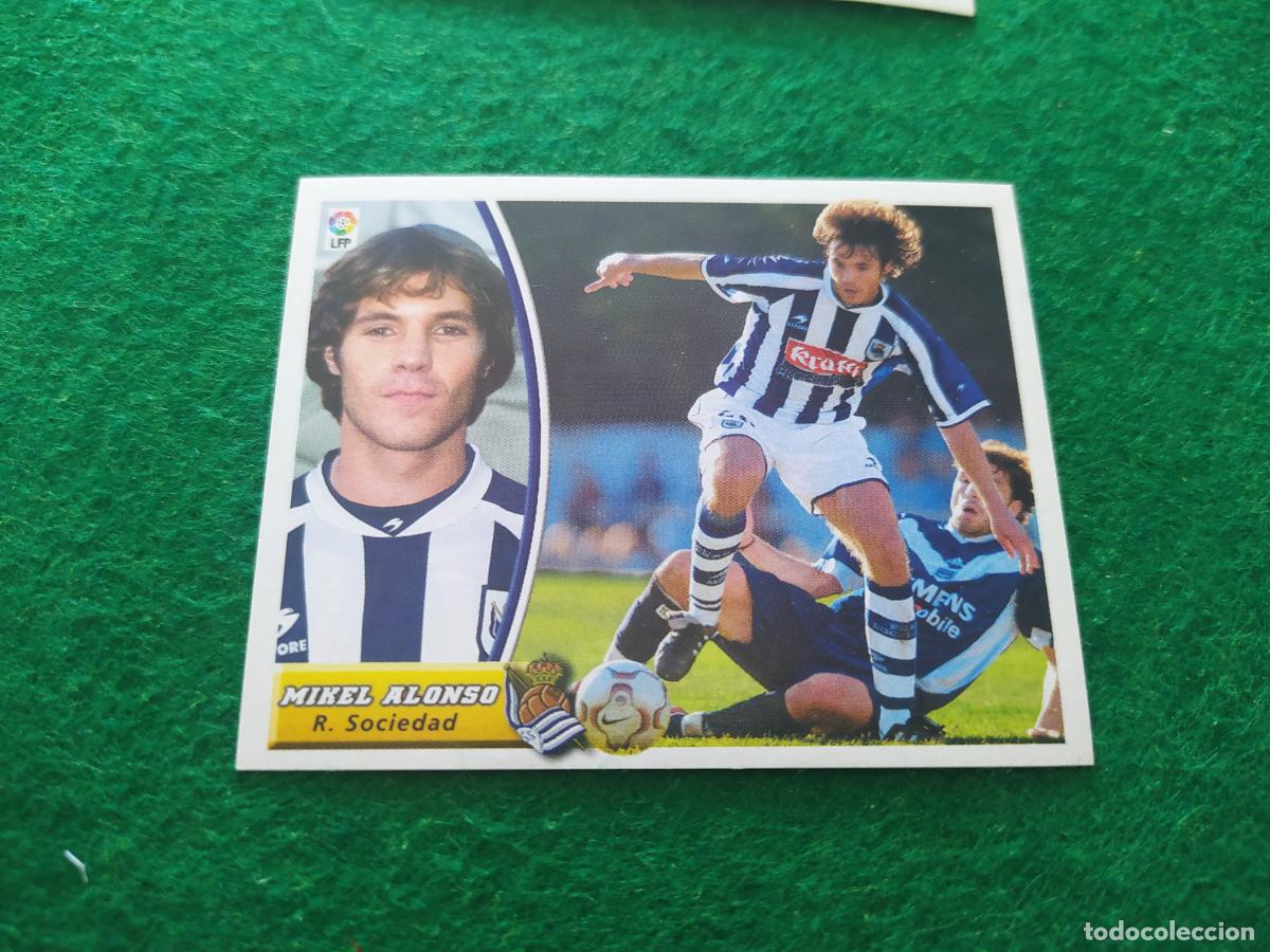 Football Stickers: LIGA ESTE 2003 2004 03 04 NUEVO SIN PEGAR - REAL SOCIEDAD MIKEL ALONSO