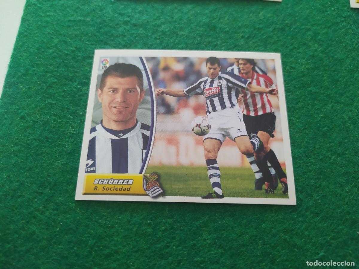 Football Stickers: LIGA ESTE 2003 2004 03 04 NUEVO SIN PEGAR - REAL SOCIEDAD SCHURRER