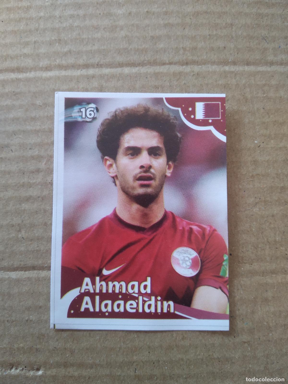 Cromos de f&uacute;tbol: 16 AHMAD ALAAELDIN AFIF QATAR CROMO FUTBOL MUNDIAL 2022 EDITADO EN BRASIL WORLD CUP COPA DEL MUNDO