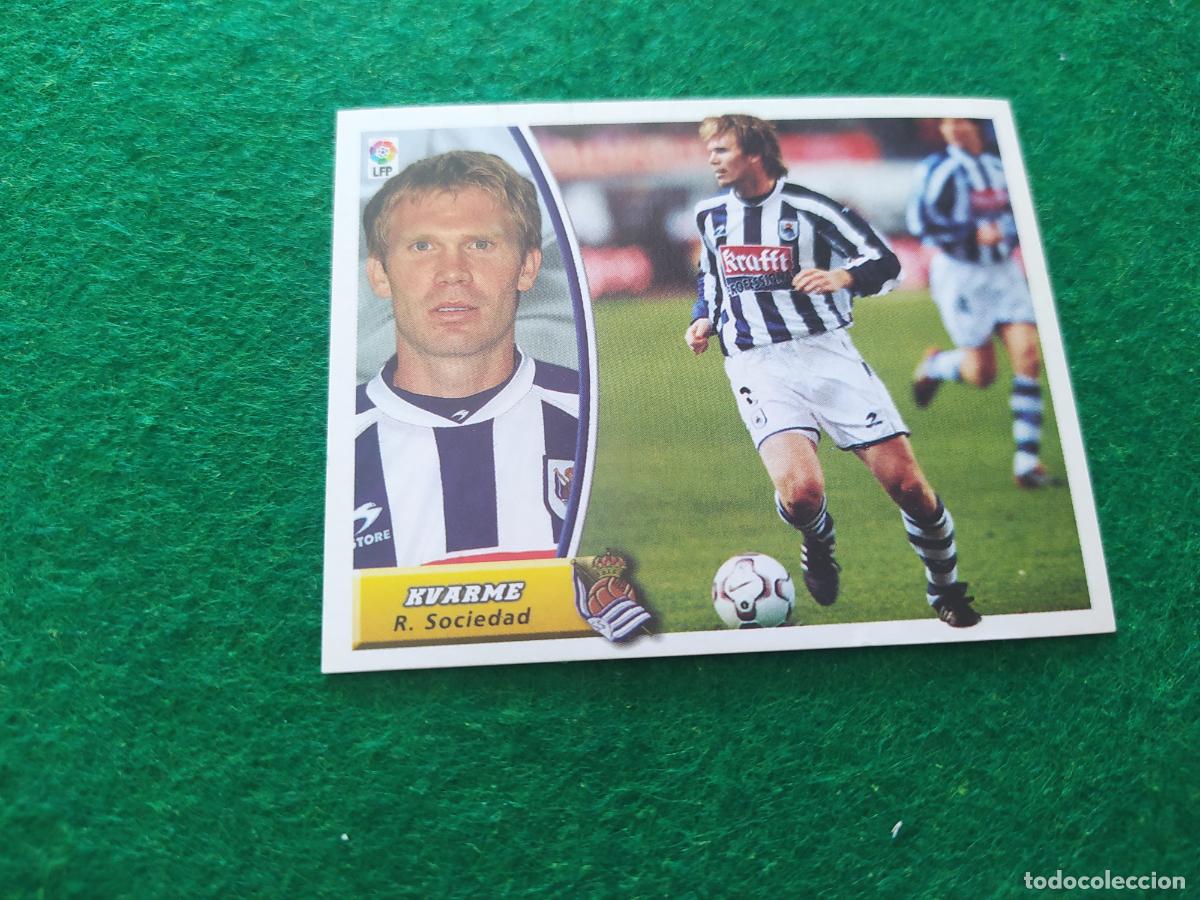 Cromos de f&uacute;tbol: LIGA ESTE 2003 2004 03 04 NUEVO SIN PEGAR - REAL SOCIEDAD KVARME