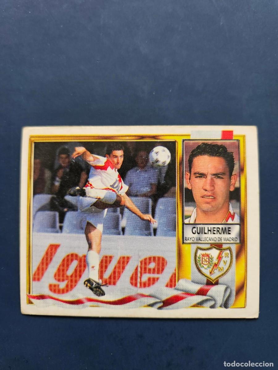 Cromos de f&uacute;tbol: *GUILHERME RAYO VALLECANO LIGA ESTE 95 96 1995 1996 SIN PEGAR NUNCA PEGADO TRASERA ESCRITA