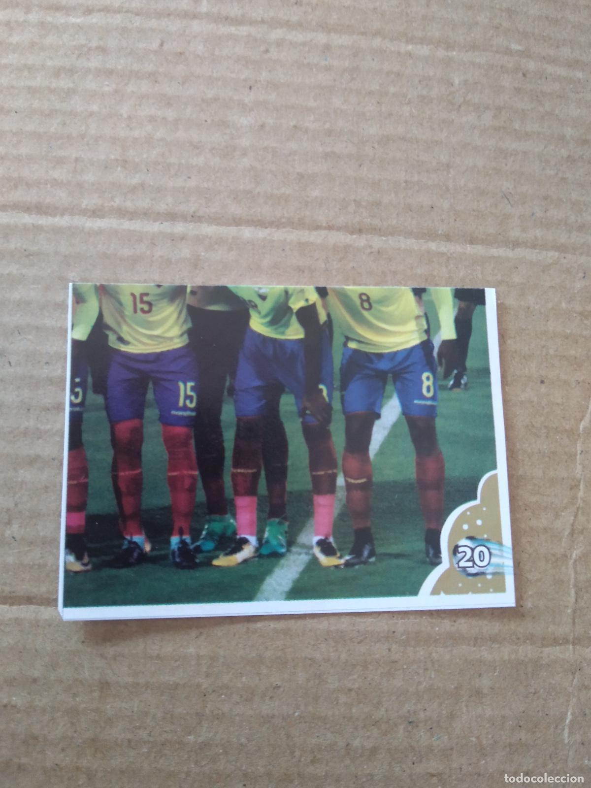 Cromos de f&uacute;tbol: 20 EQUIPO PLANTILLA ECUADOR CROMO FUTBOL MUNDIAL 2022 EDITADO EN BRASIL WORLD CUP COPA DEL MUNDO