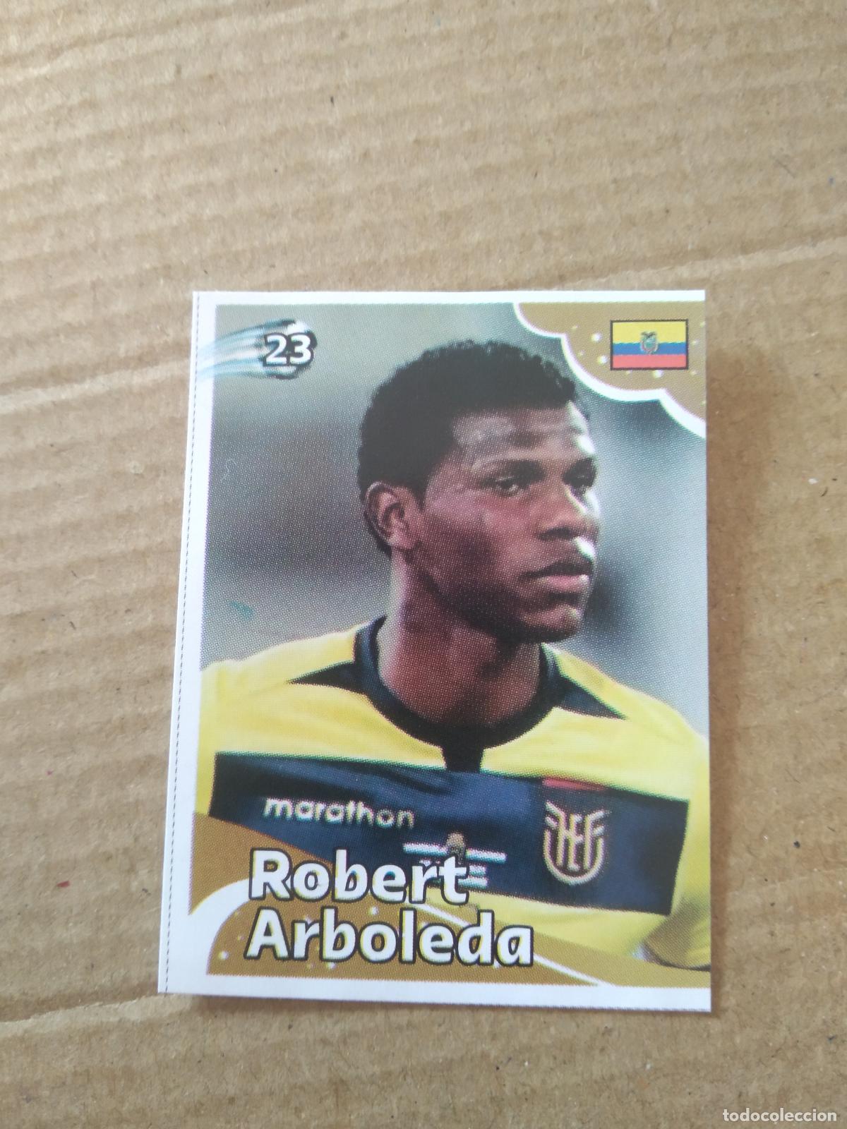 Cromos de f&uacute;tbol: 23 ROBERT ARBOLEDA ECUADOR CROMO FUTBOL MUNDIAL 2022 EDITADO EN BRASIL WORLD CUP COPA DEL MUNDO
