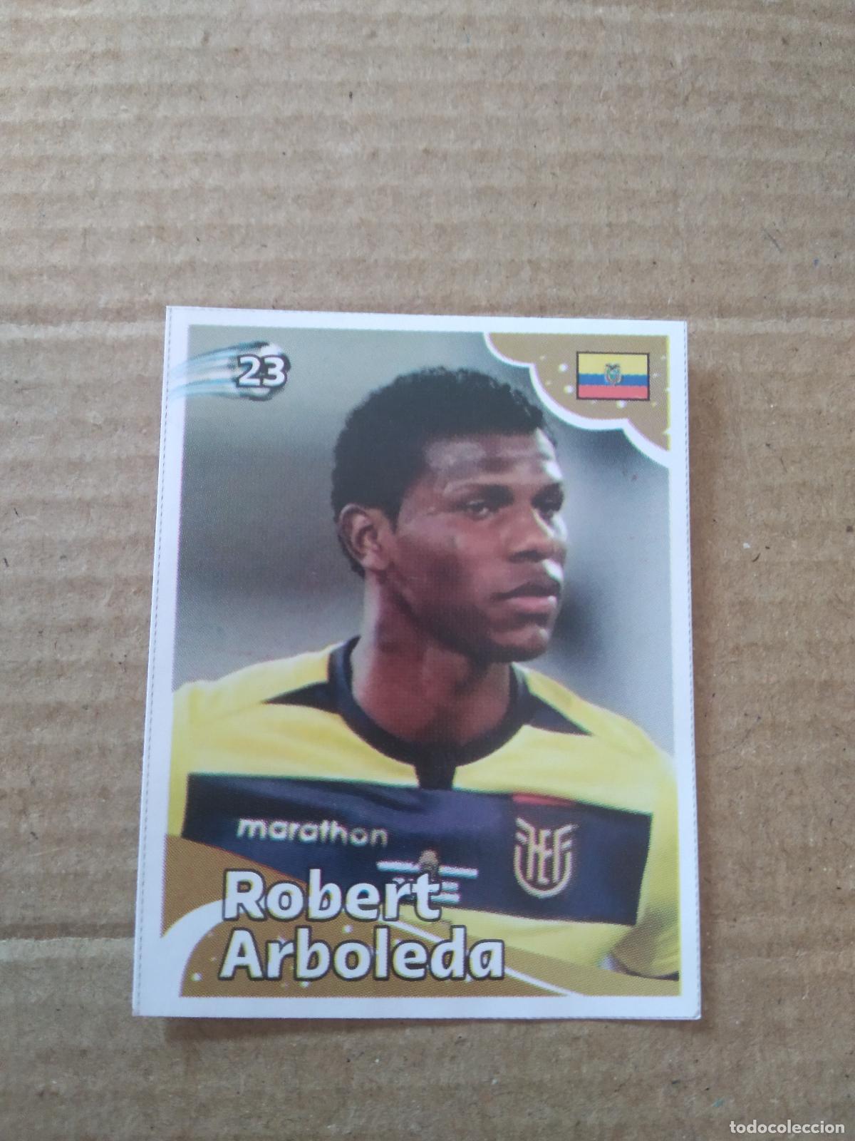 Figurine di Calcio: 23 ROBERT ARBOLEDA ECUADOR CROMO FUTBOL MUNDIAL 2022 EDITADO EN BRASIL WORLD CUP COPA DEL MUNDO