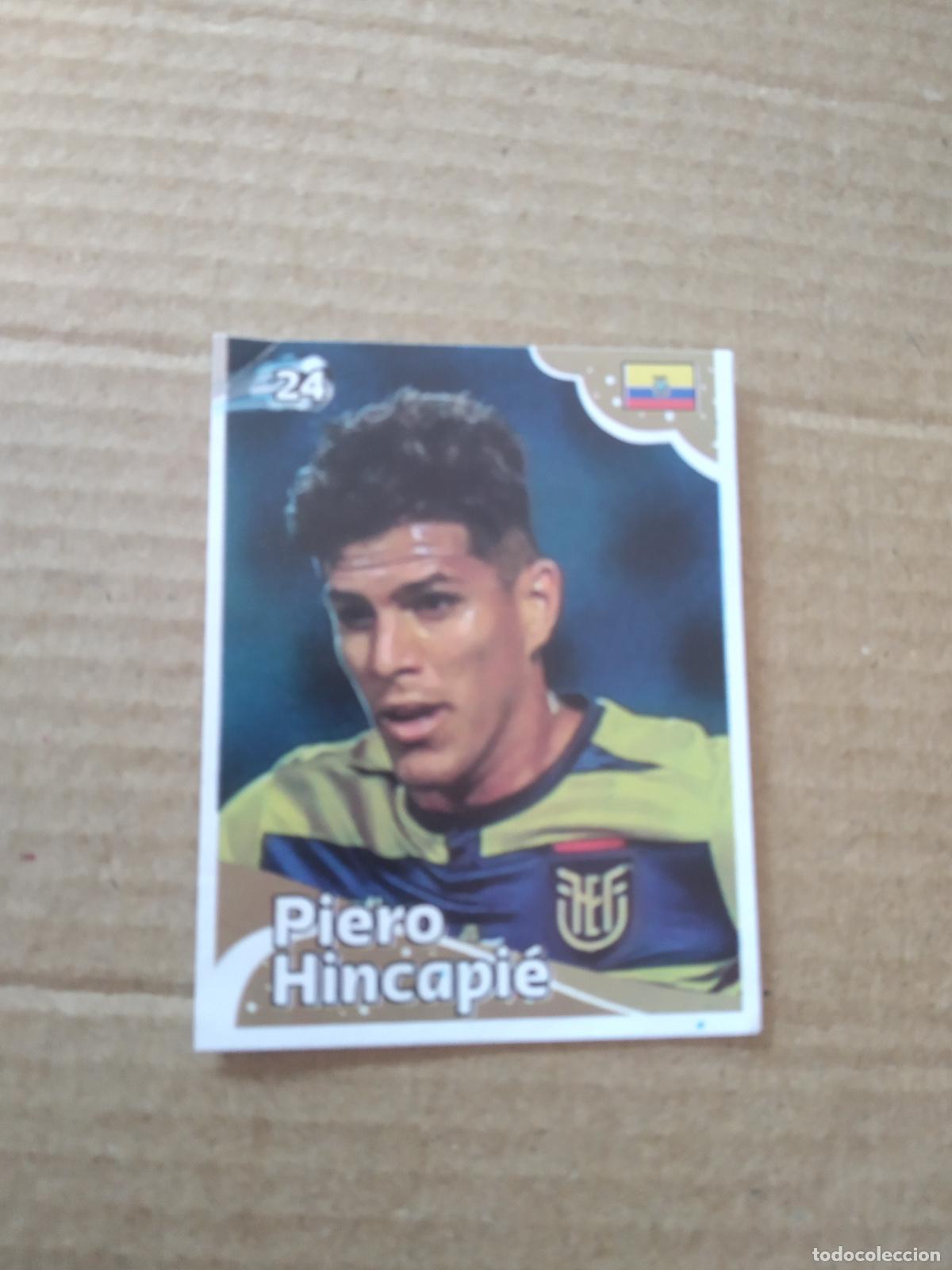 Figurine di Calcio: 24 PIERO HINCAPIE ECUADOR CROMO FUTBOL MUNDIAL 2022 EDITADO EN BRASIL WORLD CUP COPA DEL MUNDO