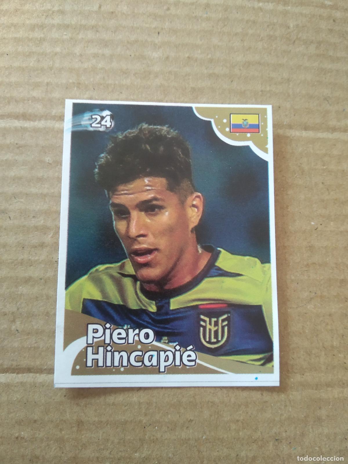 Football Stickers: 24 PIERO HINCAPIE ECUADOR CROMO FUTBOL MUNDIAL 2022 EDITADO EN BRASIL WORLD CUP COPA DEL MUNDO