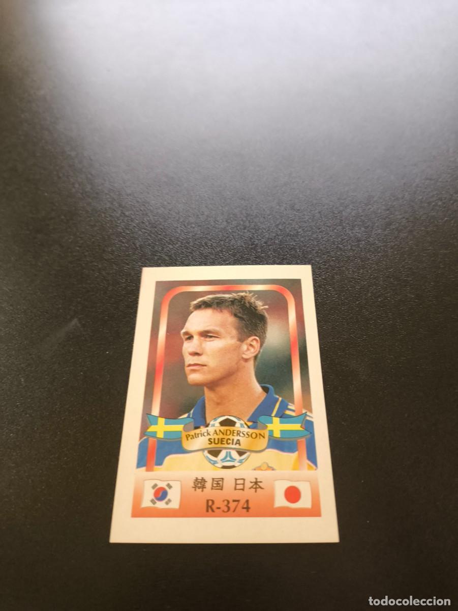 Football Stickers: 374 Patrick Andersson SUECIA SWEDEN MUNDIAL WORLD CUP REYAUCA KOREA JAPAN JAPON 2002 N PANINI LIGA