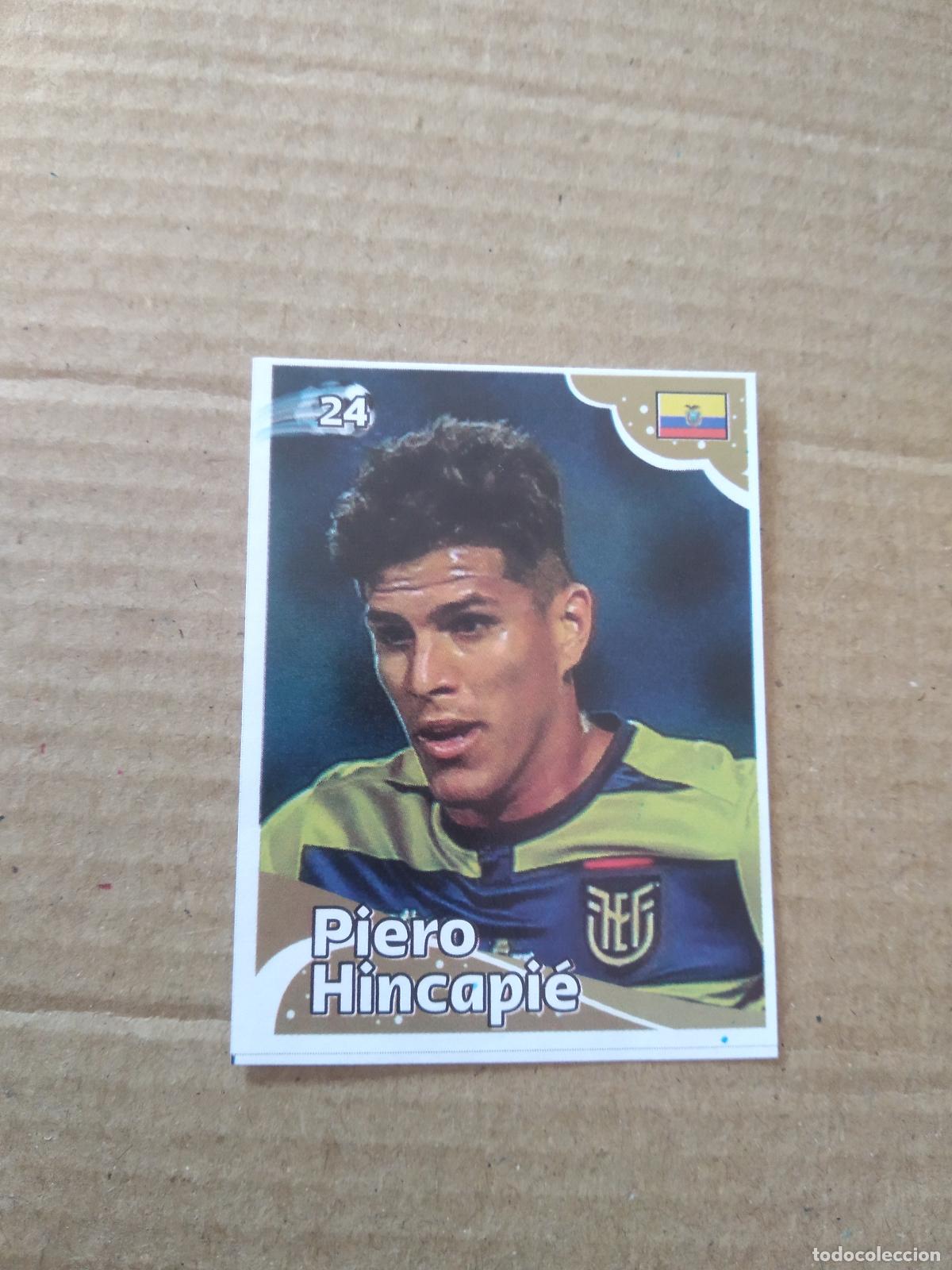 Football Stickers: 24 PIERO HINCAPIE ECUADOR CROMO FUTBOL MUNDIAL 2022 EDITADO EN BRASIL WORLD CUP COPA DEL MUNDO