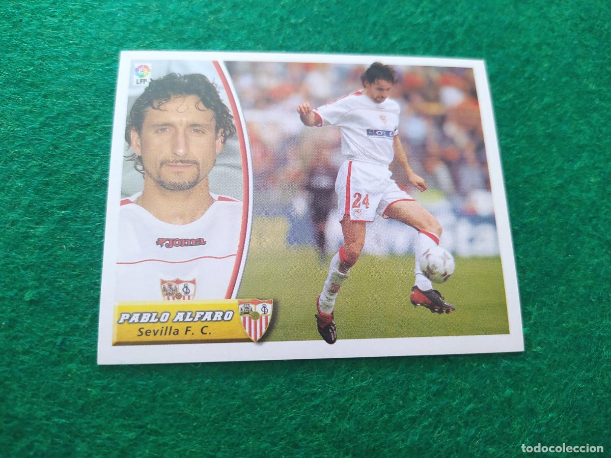 Cartes &agrave; collectionner de Football: LIGA ESTE 2003 2004 03 04 NUEVO SIN PEGAR - SEVILLA FC PABLO ALFARO