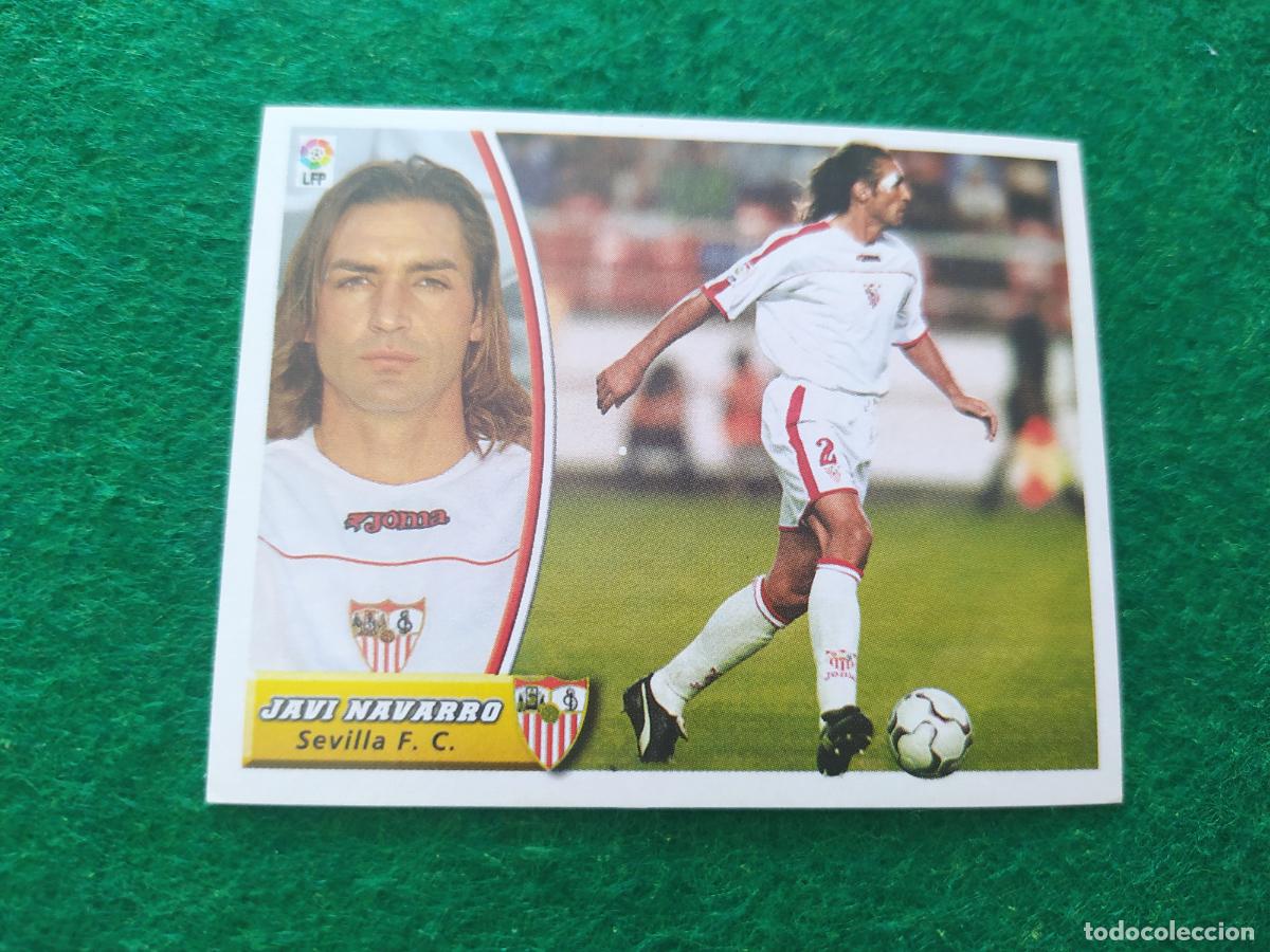 Cartes &agrave; collectionner de Football: LIGA ESTE 2003 2004 03 04 NUEVO SIN PEGAR - SEVILLA FC JAVI NAVARRO