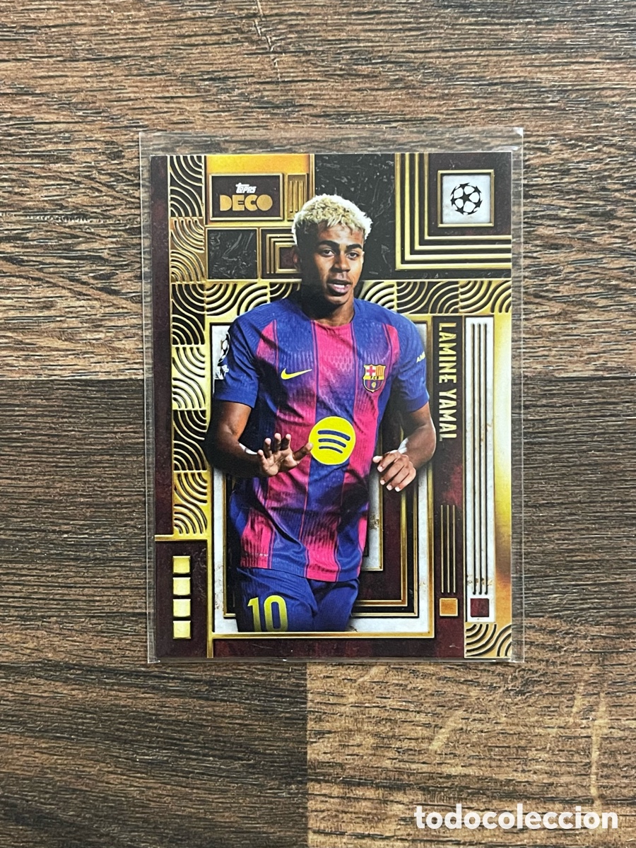 Football Stickers: Topps DECO Lamine Yamal
