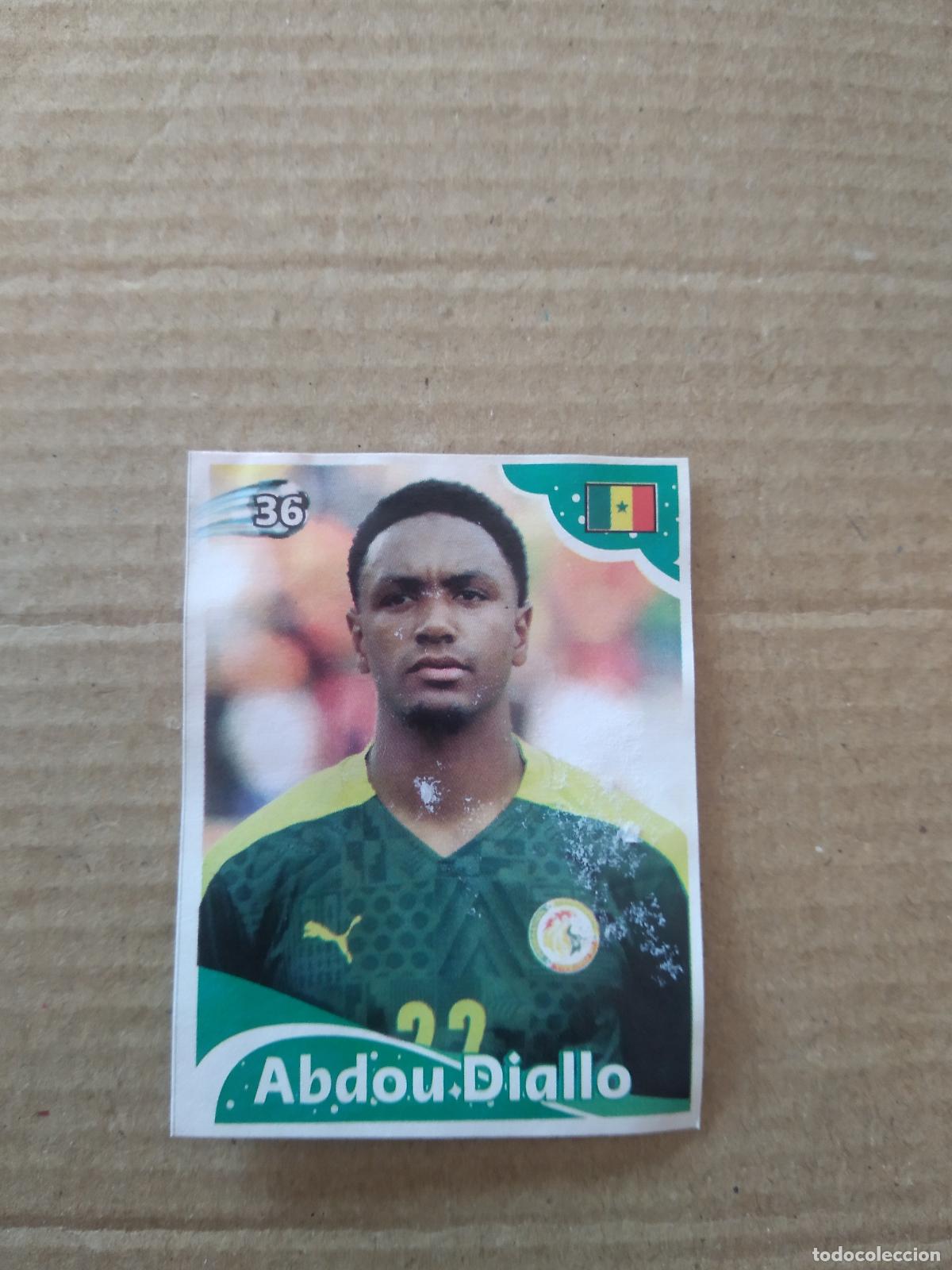 Football Stickers: 36 ABDOU DIALLO SENEGAL CROMO FUTBOL MUNDIAL 2022 EDITADO EN BRASIL WORLD CUP COPA DEL MUNDO