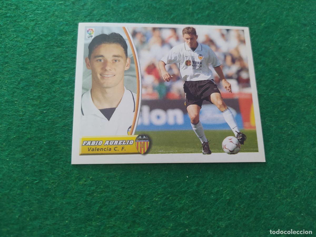 Football Stickers: LIGA ESTE 2003 2004 03 04 NUEVO SIN PEGAR - VALENCIA FABIO AURELIO