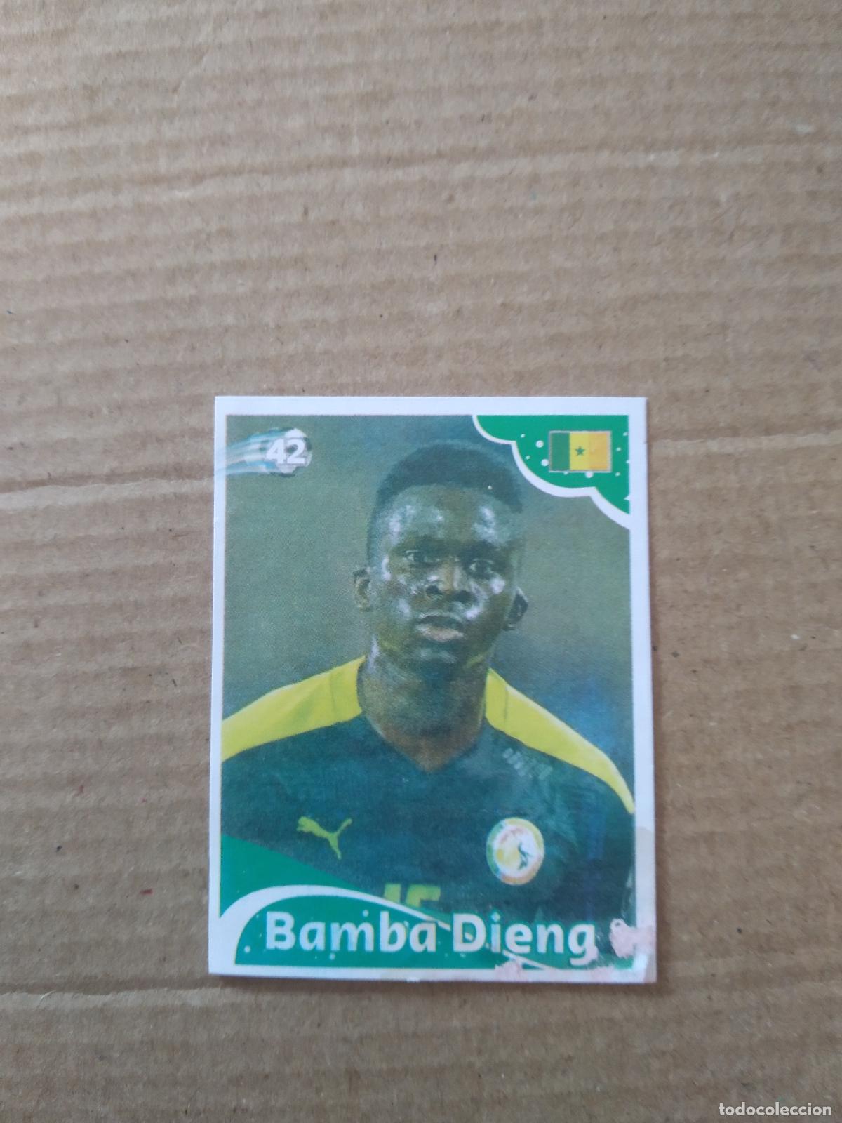 Fu&szlig;ball-Sticker: 42 BAMBA DIENG SENEGAL CROMO FUTBOL MUNDIAL 2022 EDITADO EN BRASIL WORLD CUP COPA DEL MUNDO