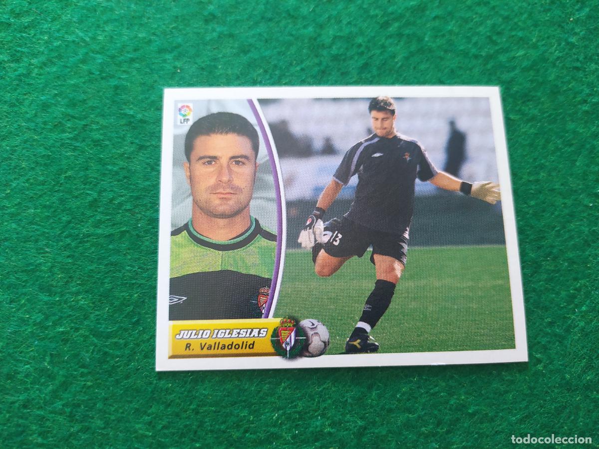 Cromos de Futebol: LIGA ESTE 2003 2004 03 04 NUEVO SIN PEGAR - REAL VALLADOLID JULIO IGLESIAS