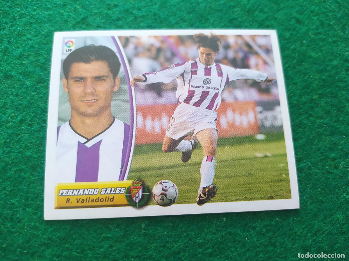 Cromos de Futebol: LIGA ESTE 2003 2004 03 04 NUEVO SIN PEGAR - REAL VALLADOLID FERNANDO SALES