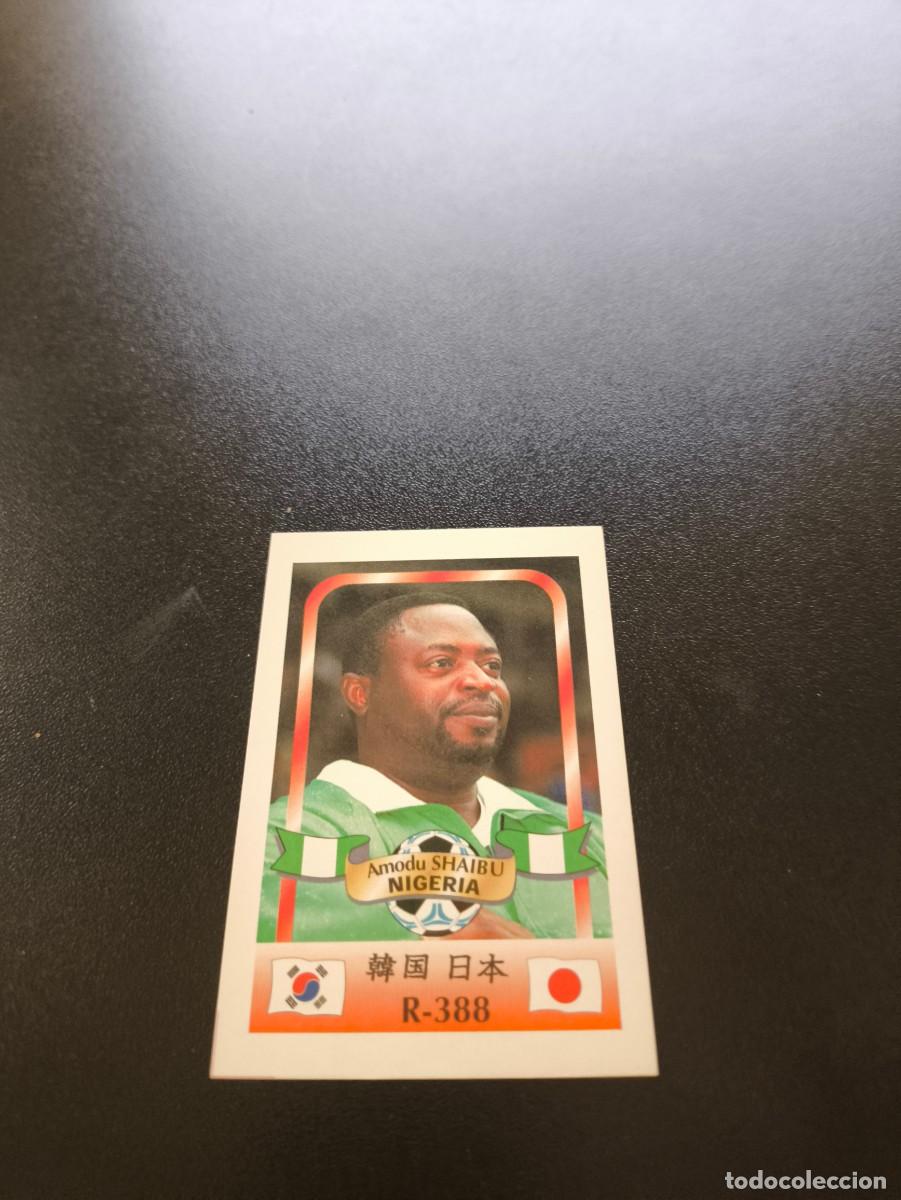 Figurine di Calcio: 388 Amodu Shaibu NIGERIA MUNDIAL WORLD CUP REYAUCA KOREA JAPAN JAPON 2002 NO PANINI LIGA