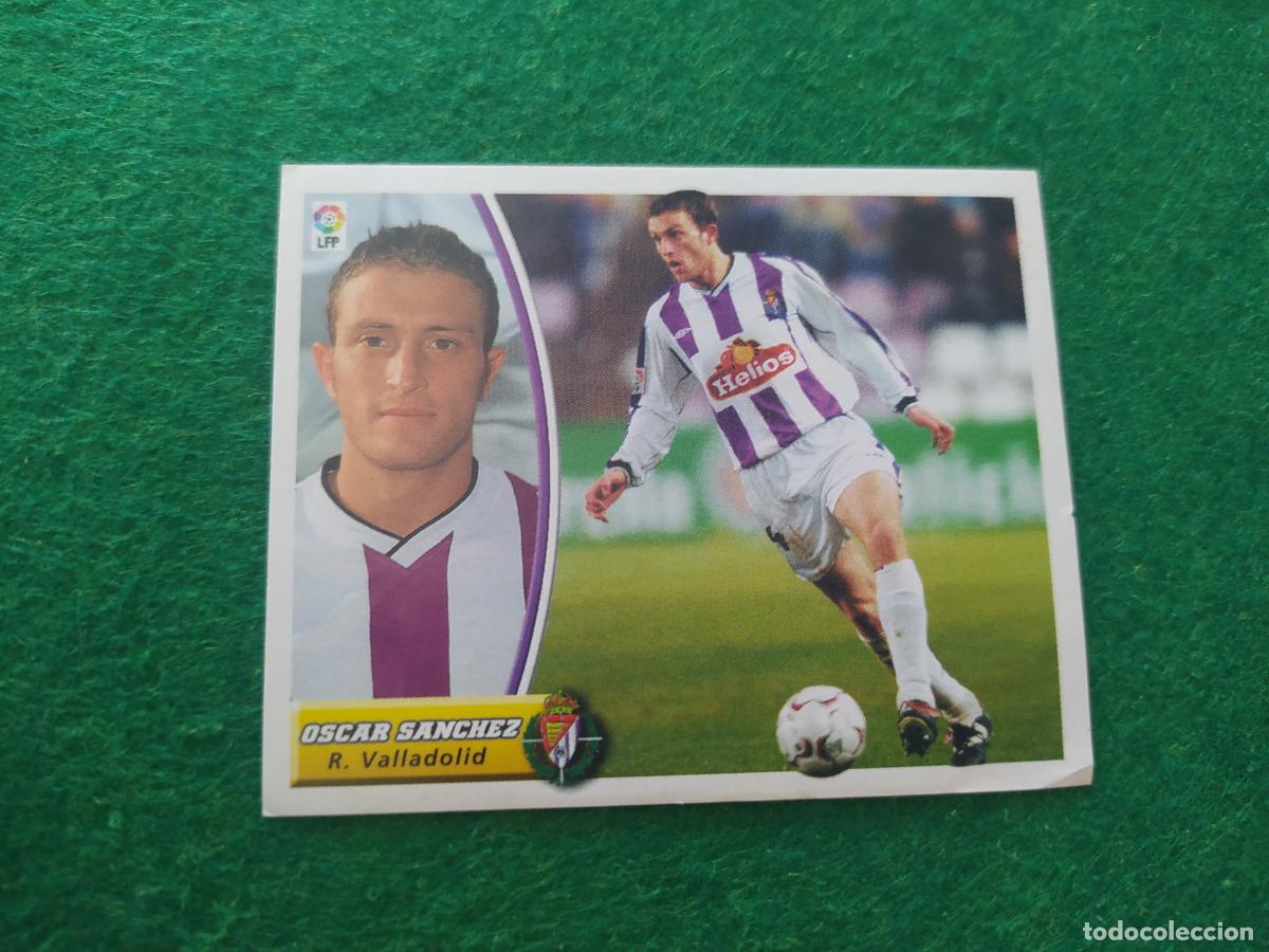 Cartes &agrave; collectionner de Football: LIGA ESTE 2003 2004 03 04 NUEVO SIN PEGAR - REAL VALLADOLID OSCAR SANCHEZ