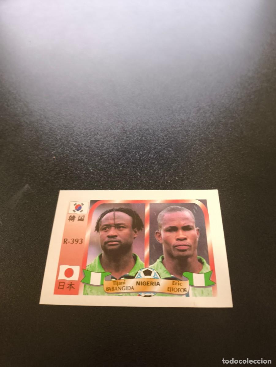 Cromos de f&uacute;tbol: 393 Babangida Ejiofor NIGERIA MUNDIAL WORLD CUP REYAUCA KOREA JAPAN JAPON 2002 NO PANINI LIGA