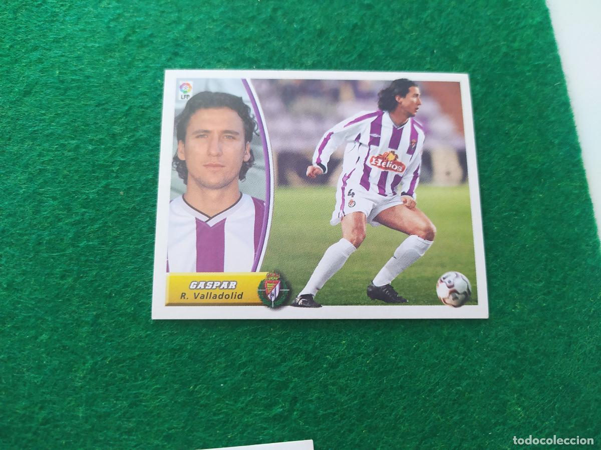 Cromos de f&uacute;tbol: LIGA ESTE 2003 2004 03 04 NUEVO SIN PEGAR - REAL VALLADOLID GASPAR