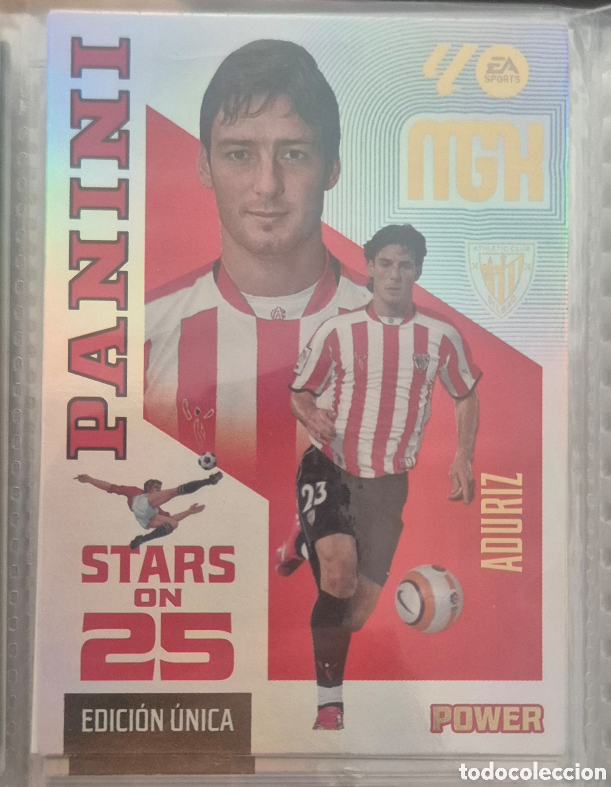 Cromos de Futebol: Aduriz bilbao edicion unica stars on 25 megacracks 26 27