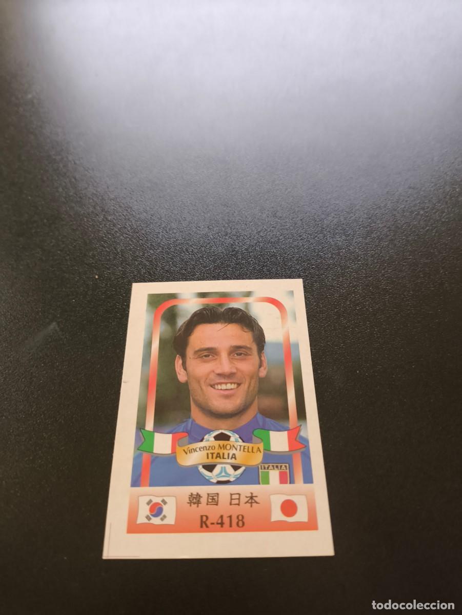 Cromos de f&uacute;tbol: 418 Vincenzo Montella ITALIA ITALY MUNDIAL WORLD CUP REYAUCA KOREA JAPAN JAPON 2002 NO PANINI LIGA