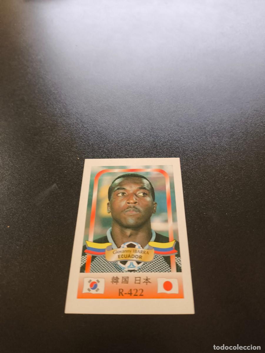 Cromos de Futebol: 422 Giovanny Ibarra ECUADOR MUNDIAL WORLD CUP REYAUCA KOREA JAPAN JAPON 2002 NO PANINI LIGA
